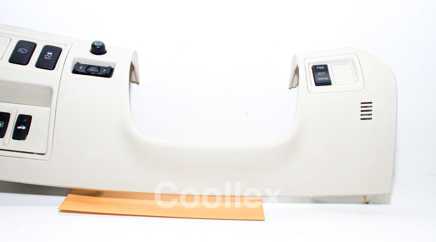 09-13 Lexus Is250 Is350 Lower Dash Knee Panel Beige w/Switch 55045-53062-A1 Oem