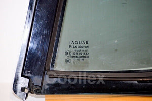 09-14 Jaguar XF Rear Lh Door Quarter Window Glass C2z28409, C2Z25883 Oem Used
