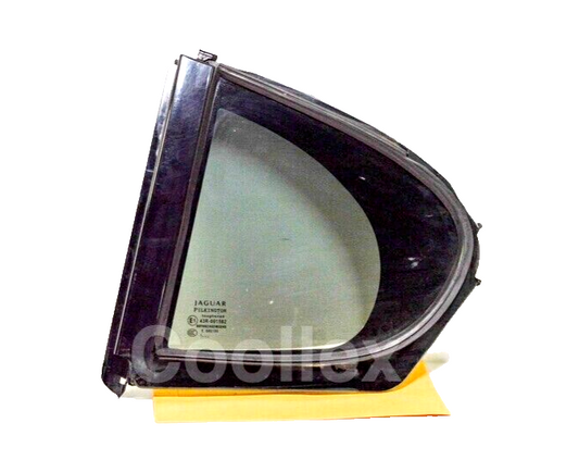 09-14 Jaguar XF Rear Lh Door Quarter Window Glass C2z28409, C2Z25883 Oem Used
