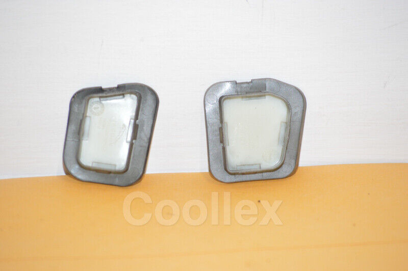 09-15 Jaguar XF Door Panel Handle Screw Covers Silver Oem Used