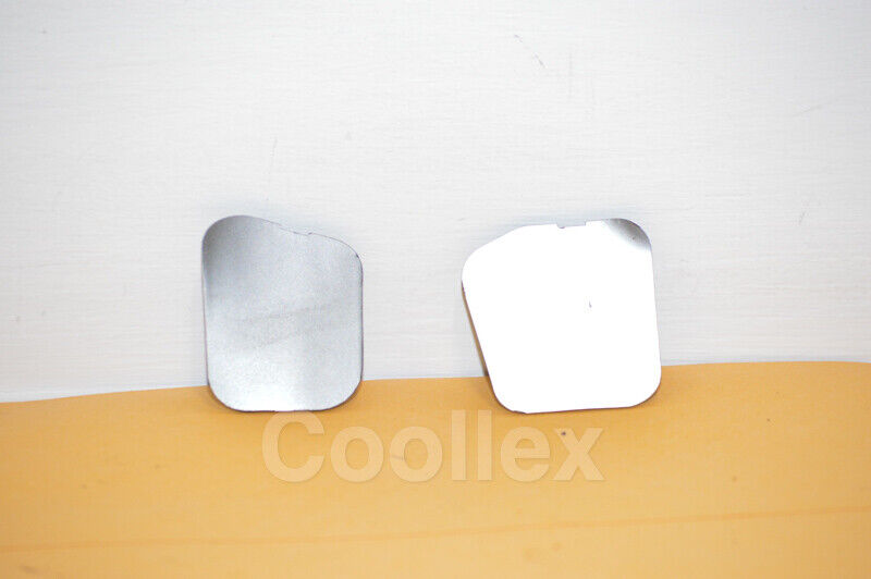 09-15 Jaguar XF Door Panel Handle Screw Covers Silver Oem Used