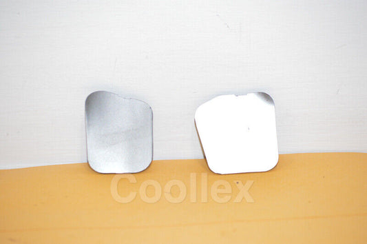09-15 Jaguar XF Door Panel Handle Screw Covers Silver Oem Used