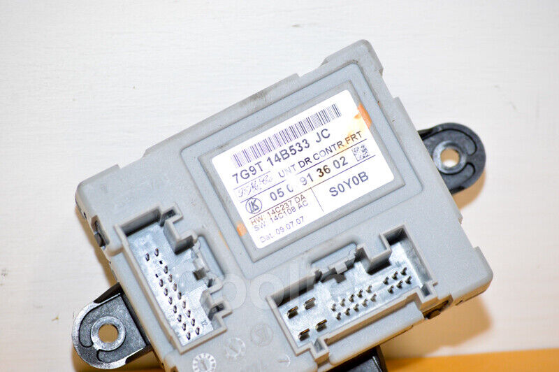 09-15 Jaguar XF Front Door Control Module C2P19949 Oem Used