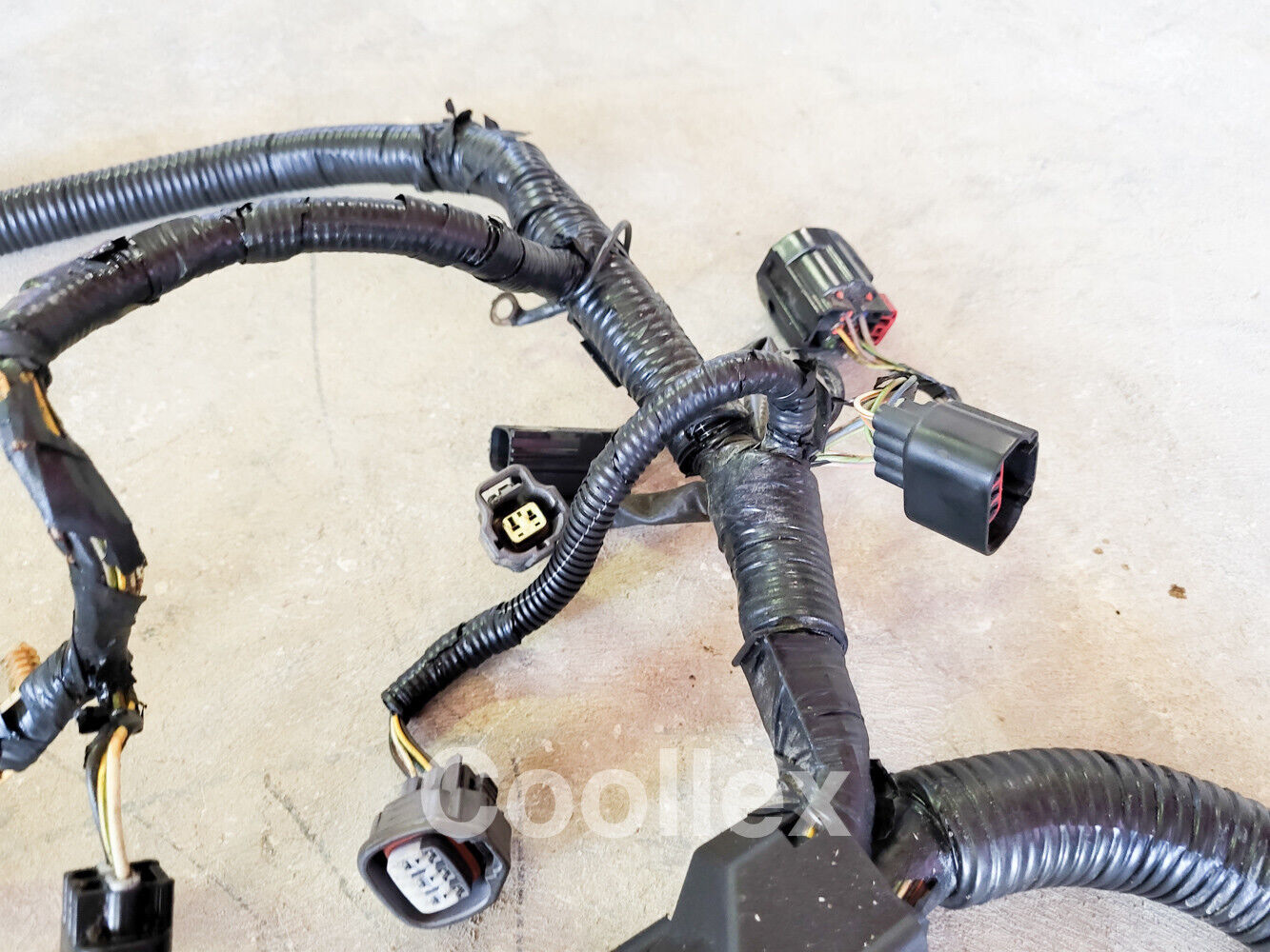 09 Jaguar XF Engine Wire Harness Supercharged 4.2l AJ812154, 8X2T12A522 Oem Used