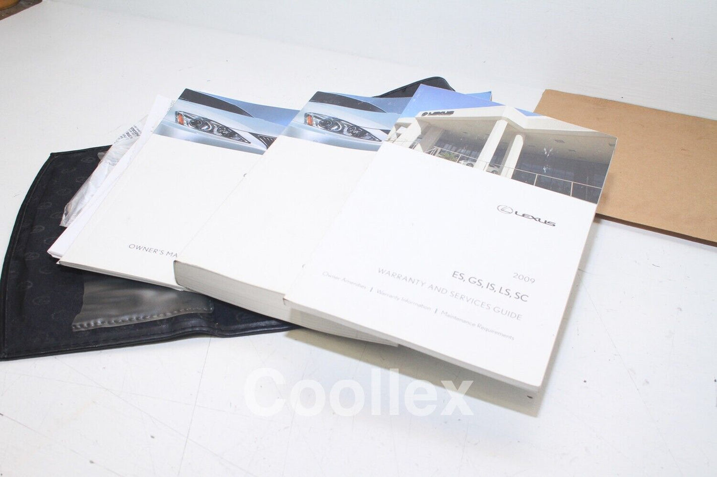 09 Lexus Is250 Owners Manual Guide With Cover Oem Used