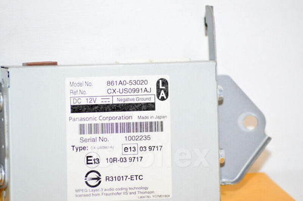 10-13 Lexus Is250 Is350 Multi-Media Interface Computer 861a0-53020 Oem