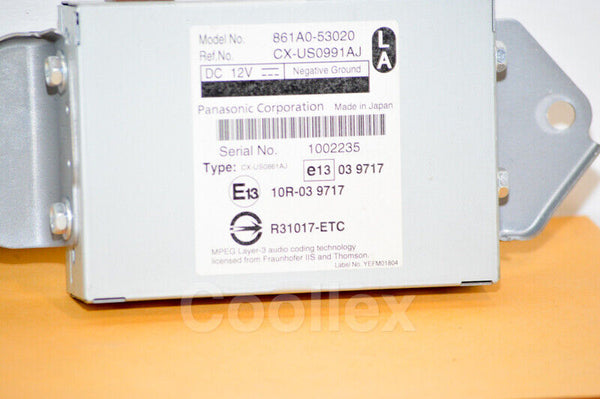 10-13 Lexus Is250 Is350 Multi-Media Interface Computer 861a0-53020 Oem