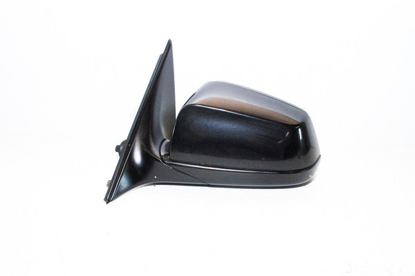 11-12 Bmw 550i F10 Front Left Mirror Black 51-16-7-268-235 Oem Used