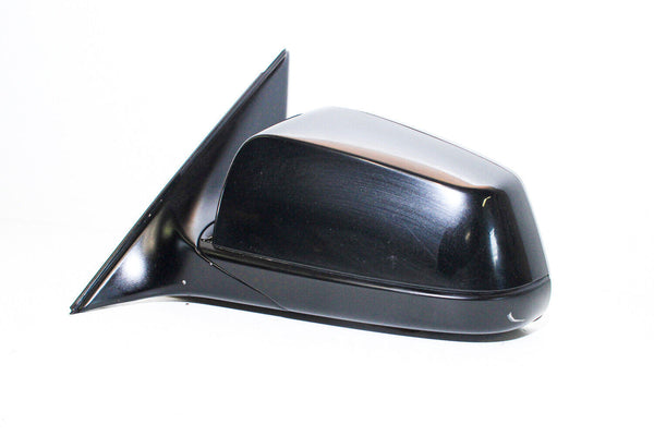 11-12 Bmw 550i F10 Front Left Mirror Black 51-16-7-268-235 Oem Used