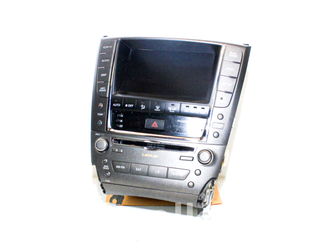 11-13 Lexus Is250 Is350 Navigation Info Display Screen w/Radio 86805-53370 Oem