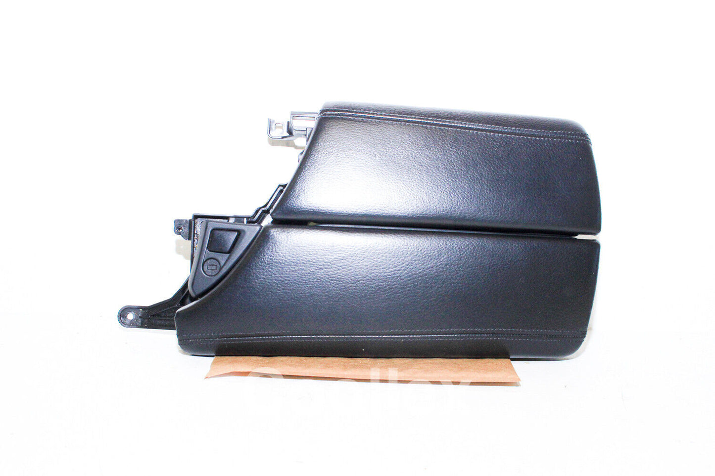 11-16 Bmw 550i F10 Console Arm Rest Black Leather 51-16-9-216-865 Oem