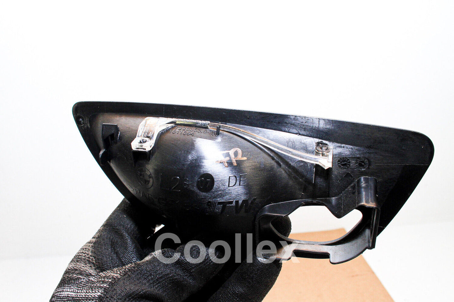 11-16 Bmw 550i F10 Front Left Door Handle Bezel w/Ambient 51-41-7-226-363 Oem