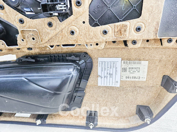 11-16 Bmw 550i F10 Front Left Door Panel 51-41-7-273-047 Oem