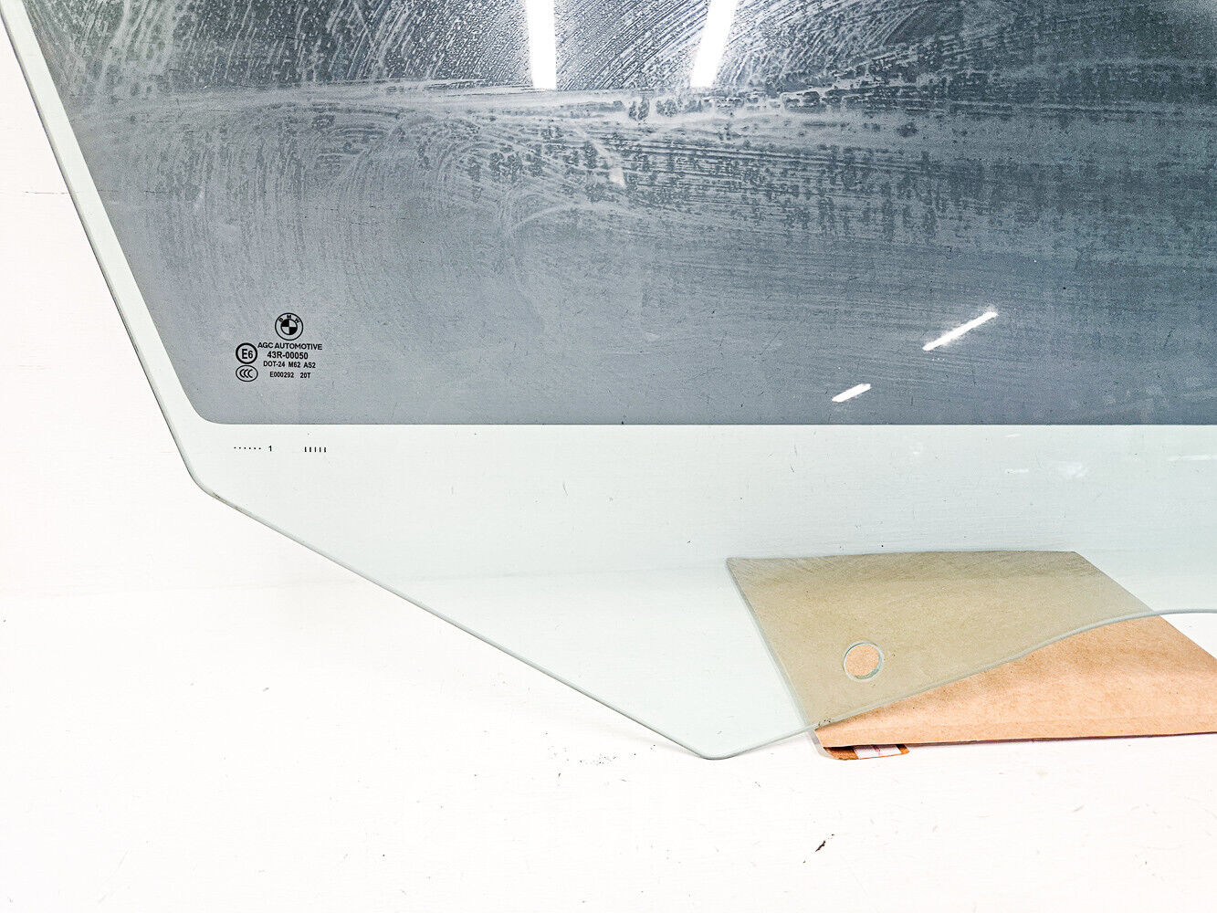 11-16 Bmw 550i F10 Front Right Passenger Window Glass 51-33-7-182-110 Oem