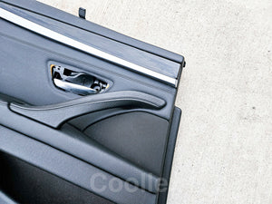 11-16 Bmw 550i F10 Rear Left Door Panel Illuminated Complete 51427273187 Oem