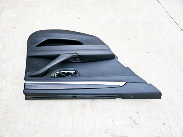 11-16 Bmw 550i F10 Rear Left Door Panel Illuminated Complete 51427273187 Oem