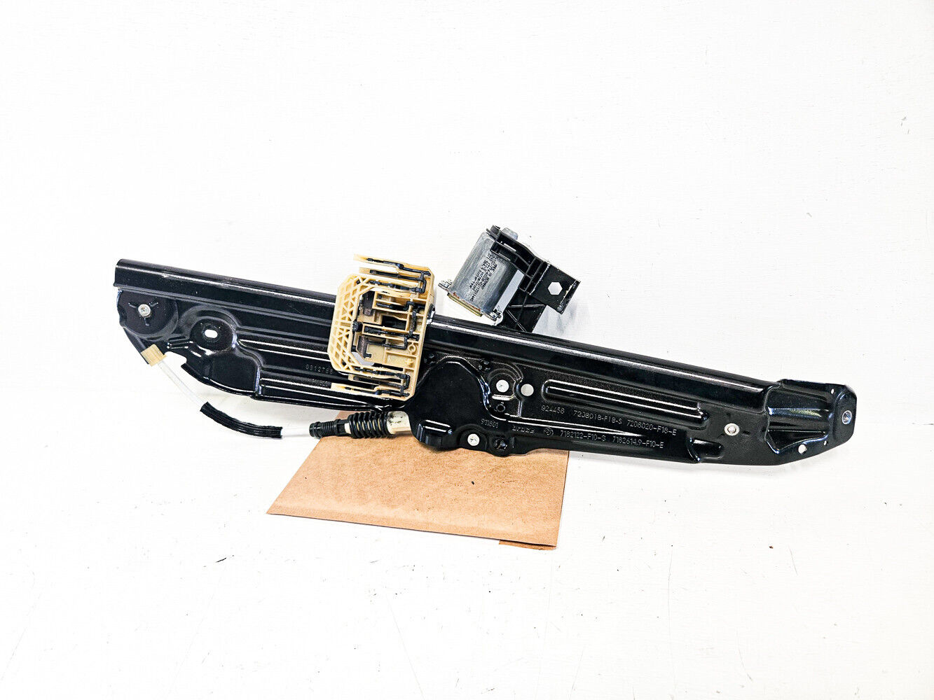 11-16 Bmw 550i F10 Rear Rh Window Reg w/Motor 51-35-7-182-614 Oem Used
