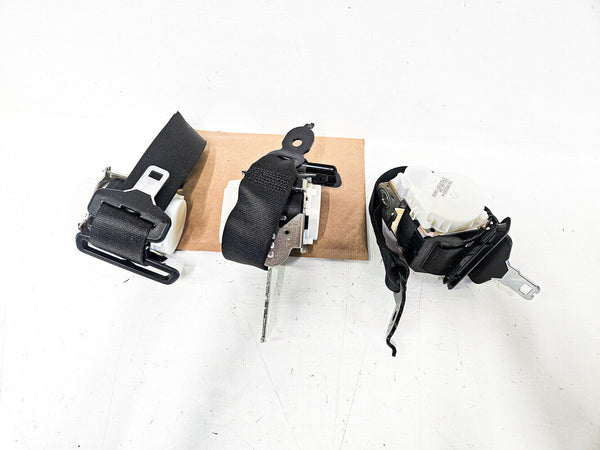 11-16 Bmw 550i F10 Rear Seat Belt Set 72-11-9-163-245, 72-11-7-243-759 Oem