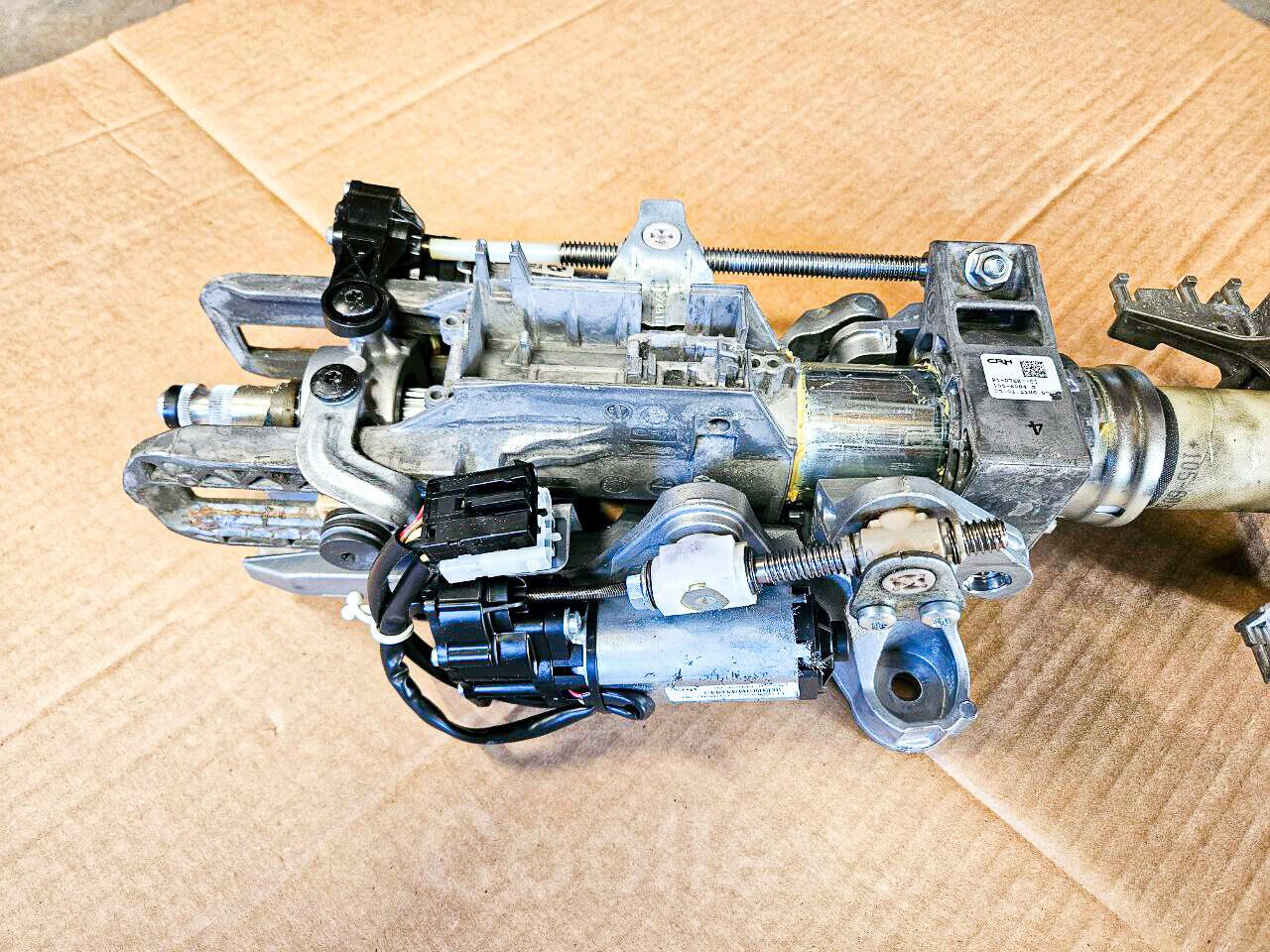 11-16 Bmw 550i F10 Steering Wheel Column 32-30-6-788-155 Oem