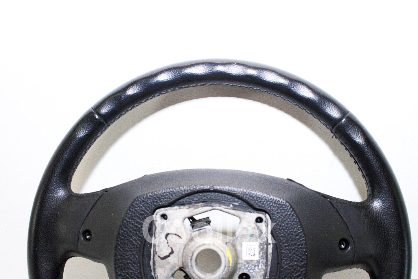 11-17 Bmw 550i F10 Black Leather Steering Wheel 32-33-6-790-889 Oem Used