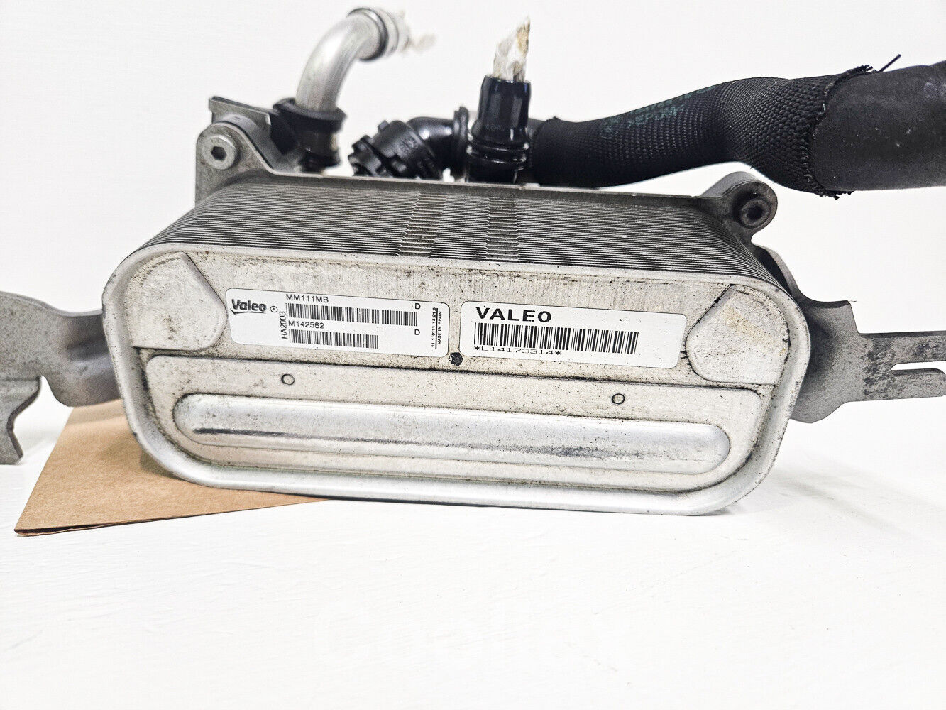 11-18 Bmw 550i F10 Auto Transmission Oil Cooler, Heat Exchanger 17-21-7-638-580 Oem Used