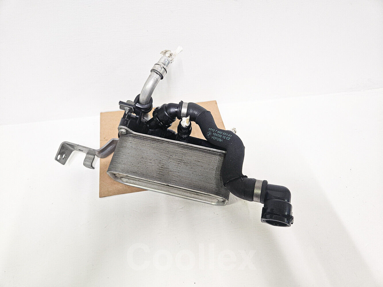 11-18 Bmw 550i F10 Auto Transmission Oil Cooler, Heat Exchanger 17-21-7-638-580 Oem Used