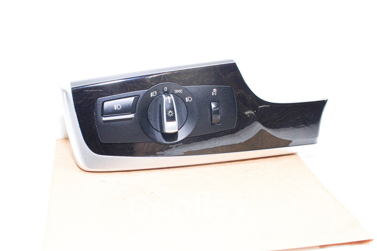 11-19 Bmw 550i F10 Headlight Switch c/Cover 61-31-6-803-962 Oem Used