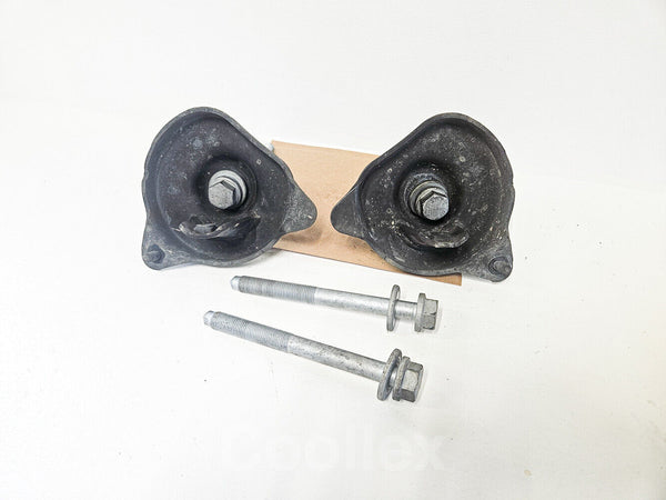11-19 Bmw 550i F10 Rear Lh Rh Cross-Member Stoppers w/Bolts 33-31-6-798-811 Oem Used