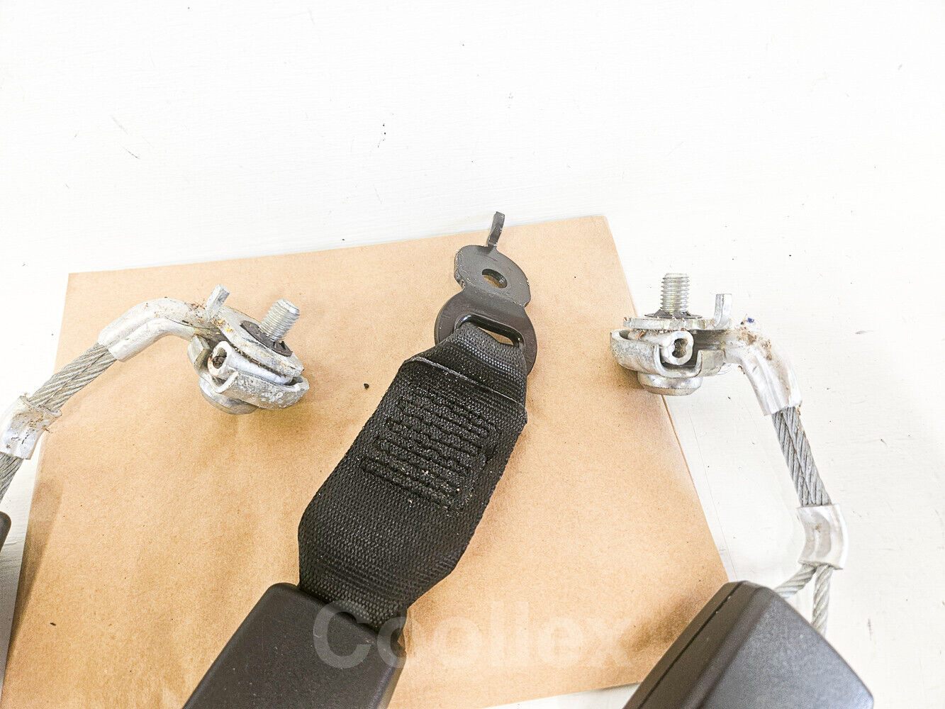 11-19 Bmw 550i F10 Rear Seat Belt Buckle Set 72-11-9-172-381 Oem Used