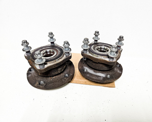 11-19 Bmw 550i F10 Rear Wheel Bearings w/Hubs 33-40-6-850-159 Oem Used
