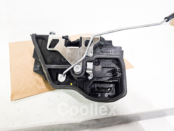 11-20 Bmw 550i F10 Rear Right Door Latch 51-22-7-229-460 Oem Used