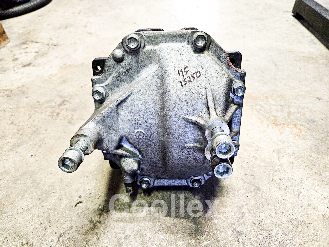 14-15 Lexus Is250 RWD Rear Differential Assy 41110-53204 Oem Used