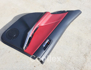 14-15 Lexus Is250 Door Panel Rear Lh Dark Rose 67640-53321-21 Oem Used