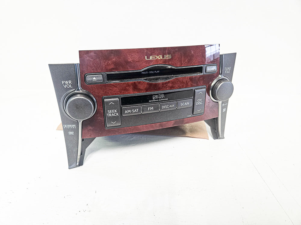 07-08 Lexus Ls460 Radio Mark Levinson Player Stereo Receiver 86120-50J20 Oem Used