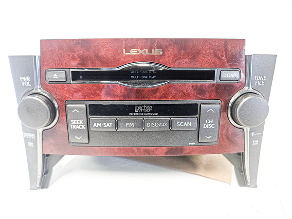 07-08 Lexus Ls460 Radio Mark Levinson Player Stereo Receiver 86120-50J20 Oem Used