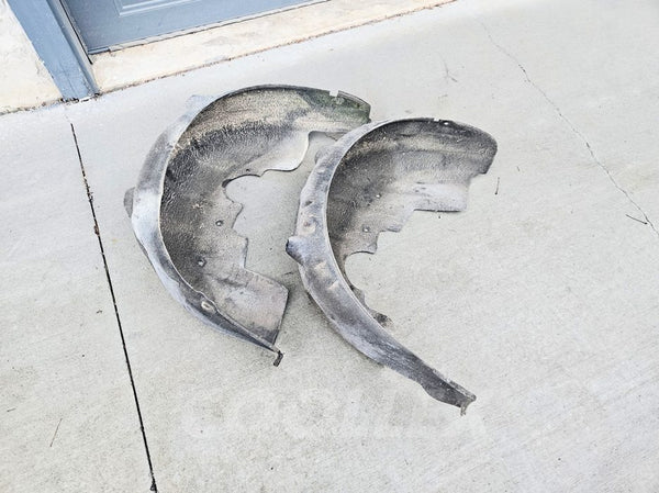 09-14 Mini Cooper Clubman Rear Fender Liners Lh Rh Oem Used