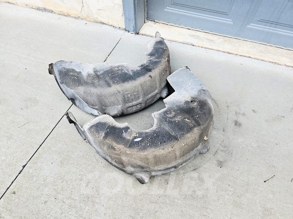 09-14 Mini Cooper Clubman Rear Fender Liners Lh Rh Oem Used