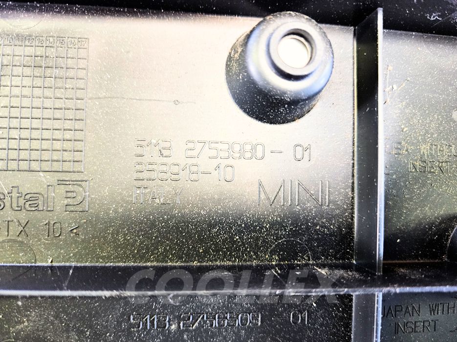 07-10 MINI Cooper Clubman License Plate Bracket 51-13-2-756-509 Oem Used
