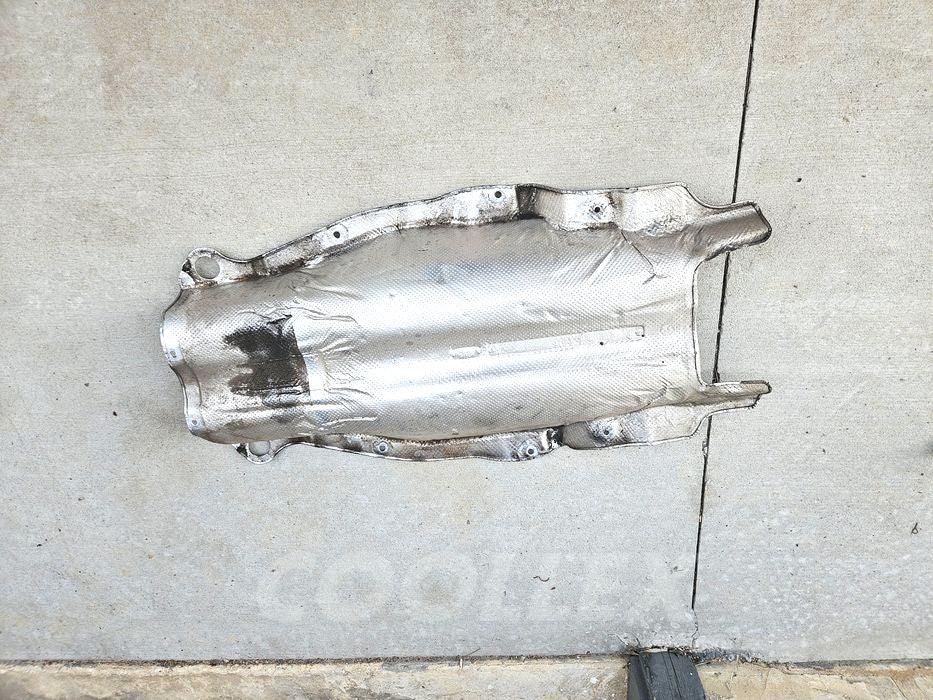 11-16 Bmw 550i F10 Tunnel Heat Insulator 514820 51-48-7-202-858 Oem Used