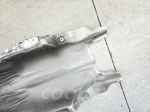 11-16 Bmw 550i F10 Tunnel Heat Insulator 514820 51-48-7-202-858 Oem Used