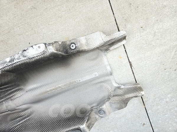 11-16 Bmw 550i F10 Tunnel Heat Insulator 514820 51-48-7-202-858 Oem Used