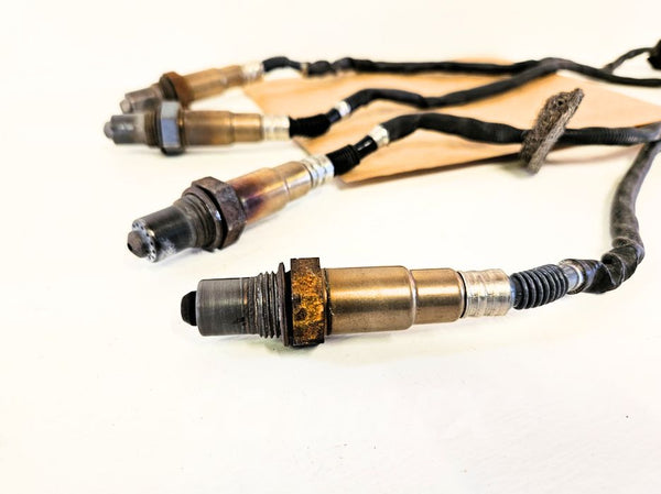 11-19 Bmw 550i F10 Set Of Oxygen Sensors 11-78-7-576-673, 11-78-7-614-322 Oem Used