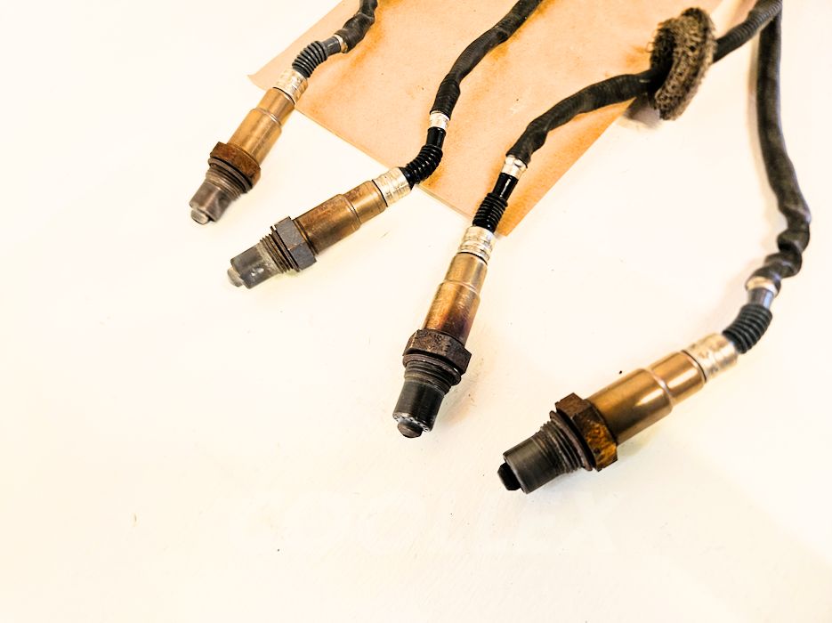 11-19 Bmw 550i F10 Set Of Oxygen Sensors 11-78-7-576-673, 11-78-7-614-322 Oem Used