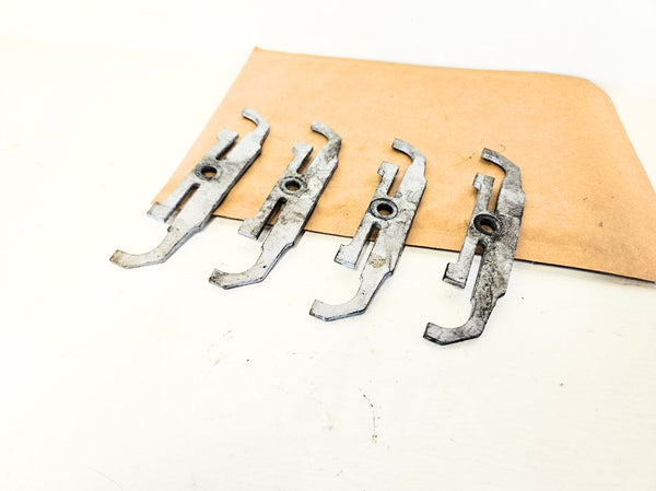 11-19 Bmw 550i F10 Injector Brackets x4 13-64-7-598-000 Oem Used
