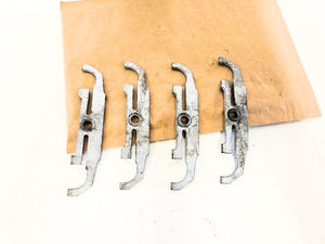 11-19 Bmw 550i F10 Injector Brackets x4 13-64-7-598-000 Oem Used