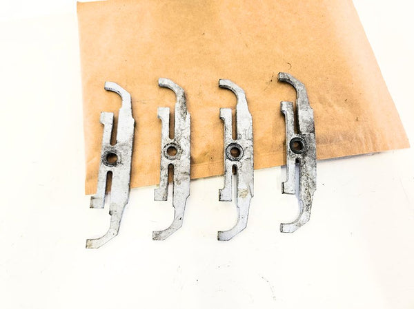 11-19 Bmw 550i F10 Injector Brackets x4 13-64-7-598-000 Oem Used