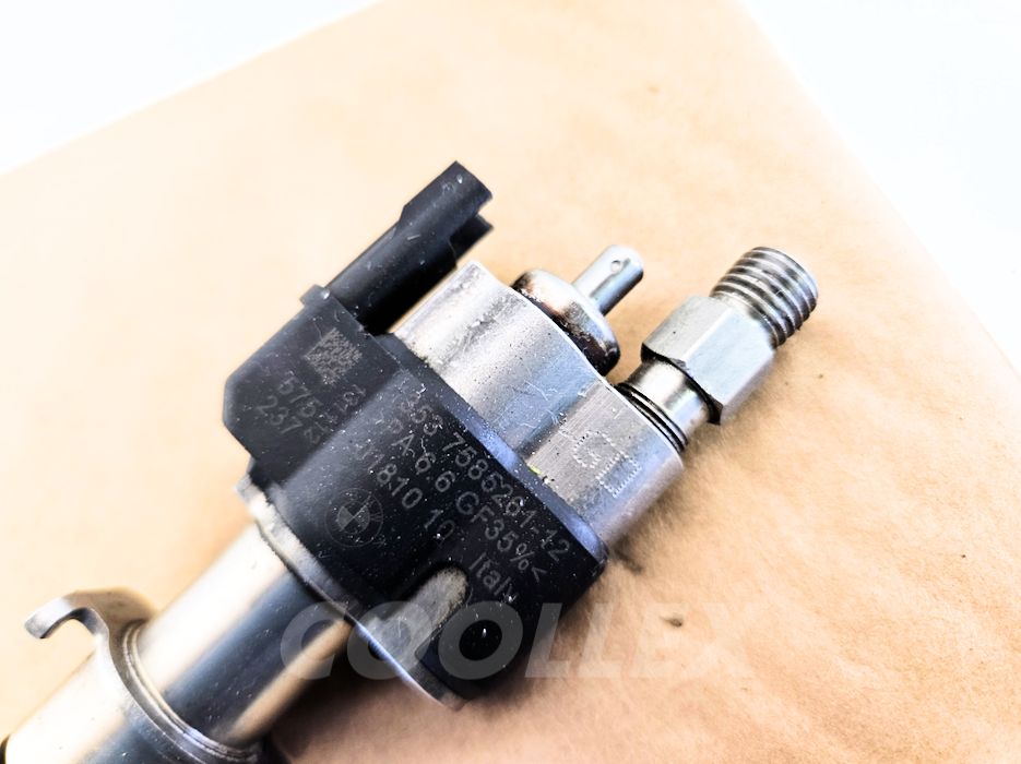 11-17 Bmw 550i F10 Fuel Injector 4.4L Index 12 13537585261 Oem Used