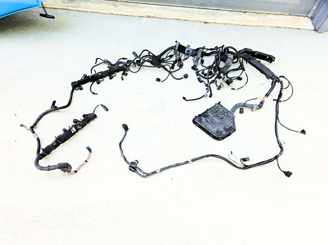11-18 Bmw 550i F10 Awd Engine Wiring Harness 121051MO 12-51-7-606-526 Oem Used
