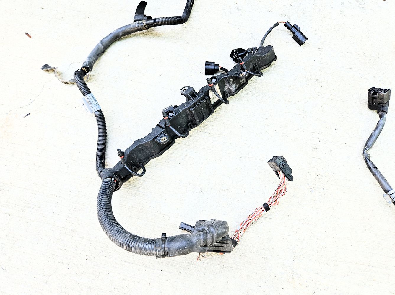 11-18 Bmw 550i F10 Awd Engine Wiring Harness 121051MO 12-51-7-606-526 Oem Used