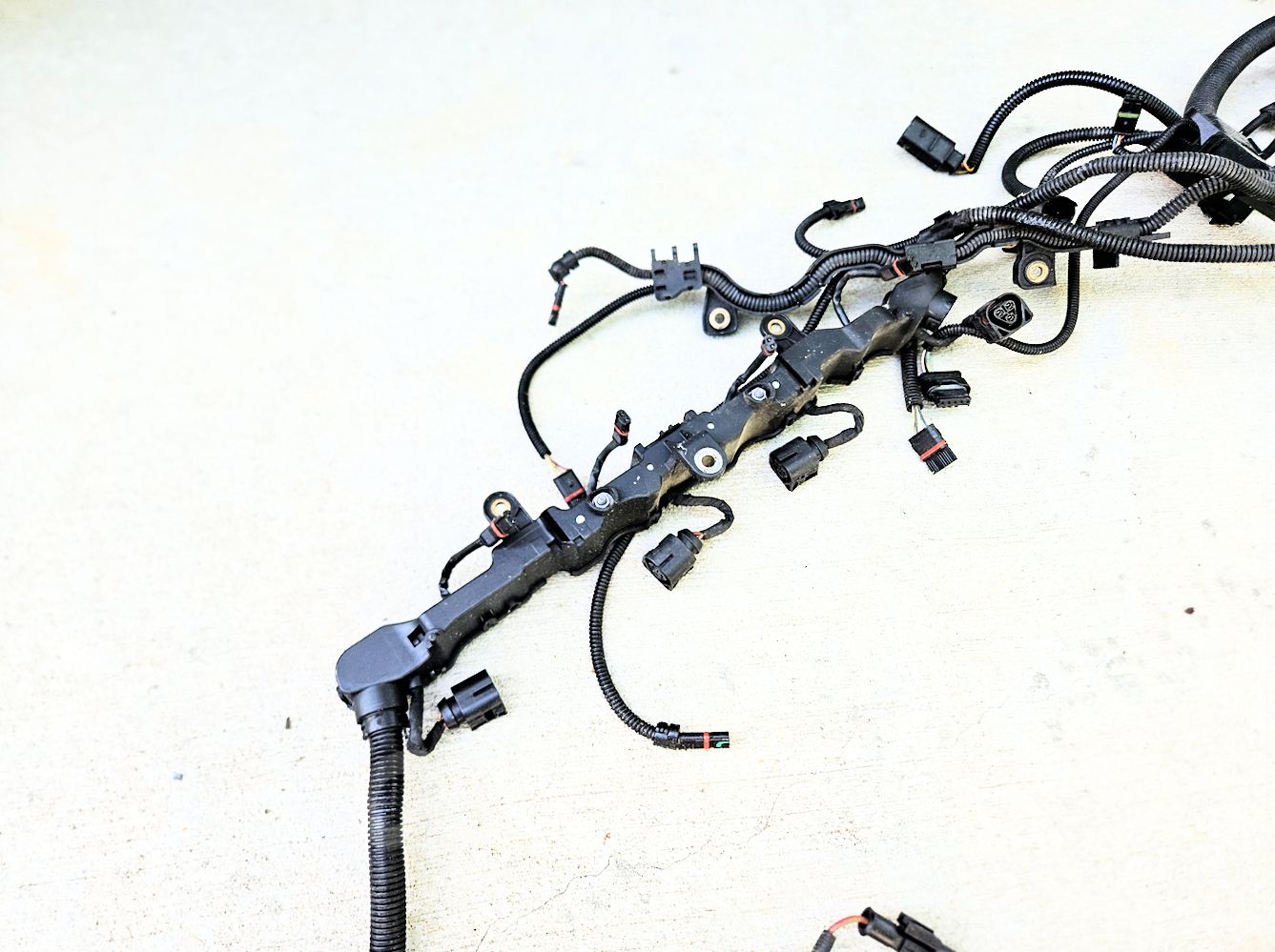 11-18 Bmw 550i F10 Awd Engine Wiring Harness 121051MO 12-51-7-606-526 Oem Used